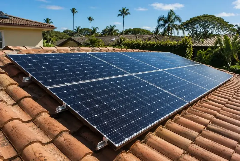 Installation de panneaux solaires à Illats